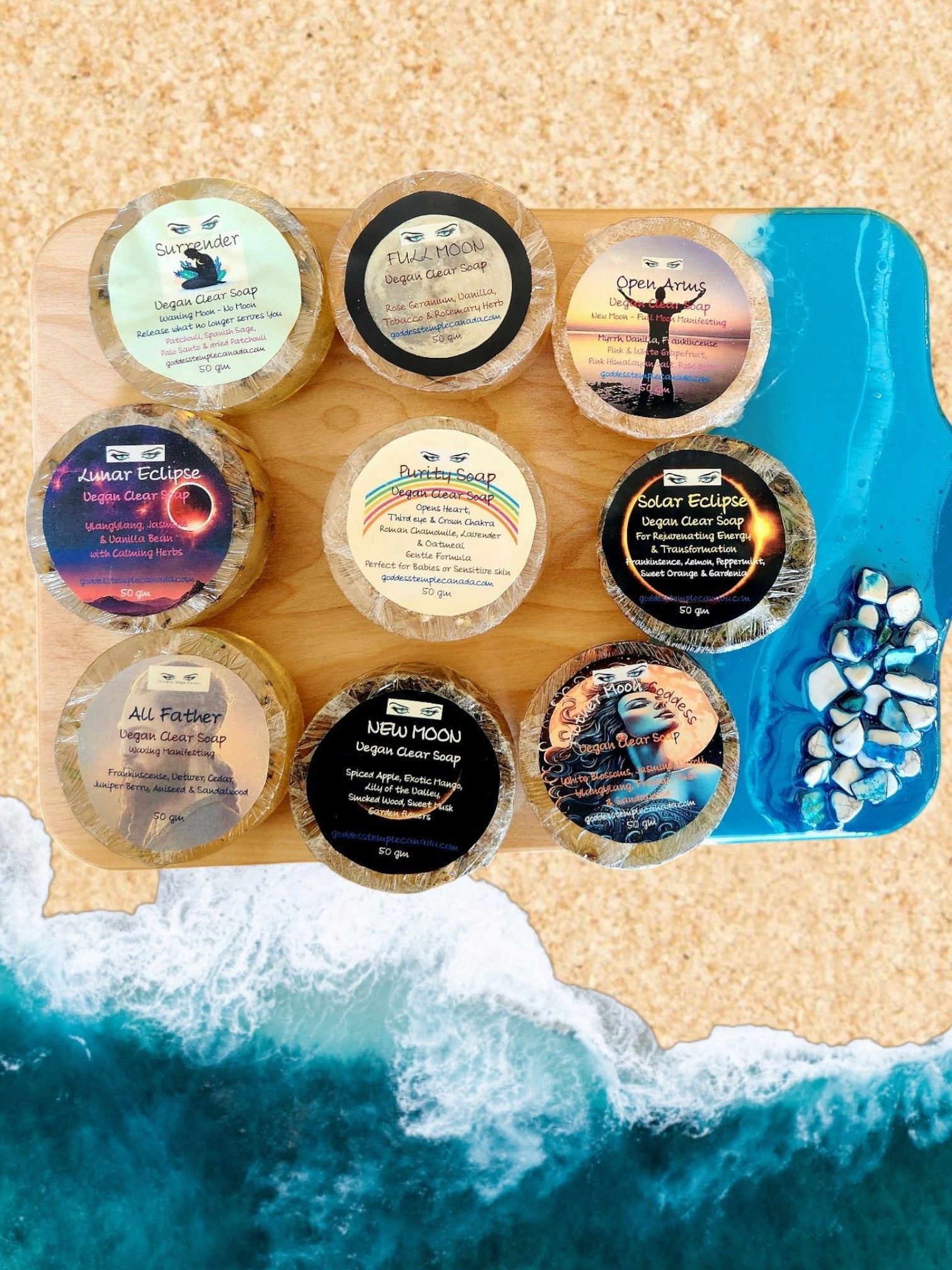 Bath Salts, Moon Soaps and More