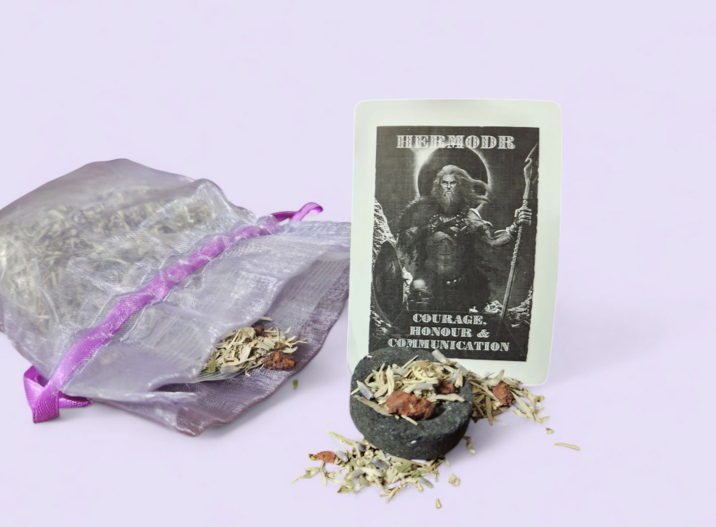 Courage, Honour & Communication Intentional Burning Herb