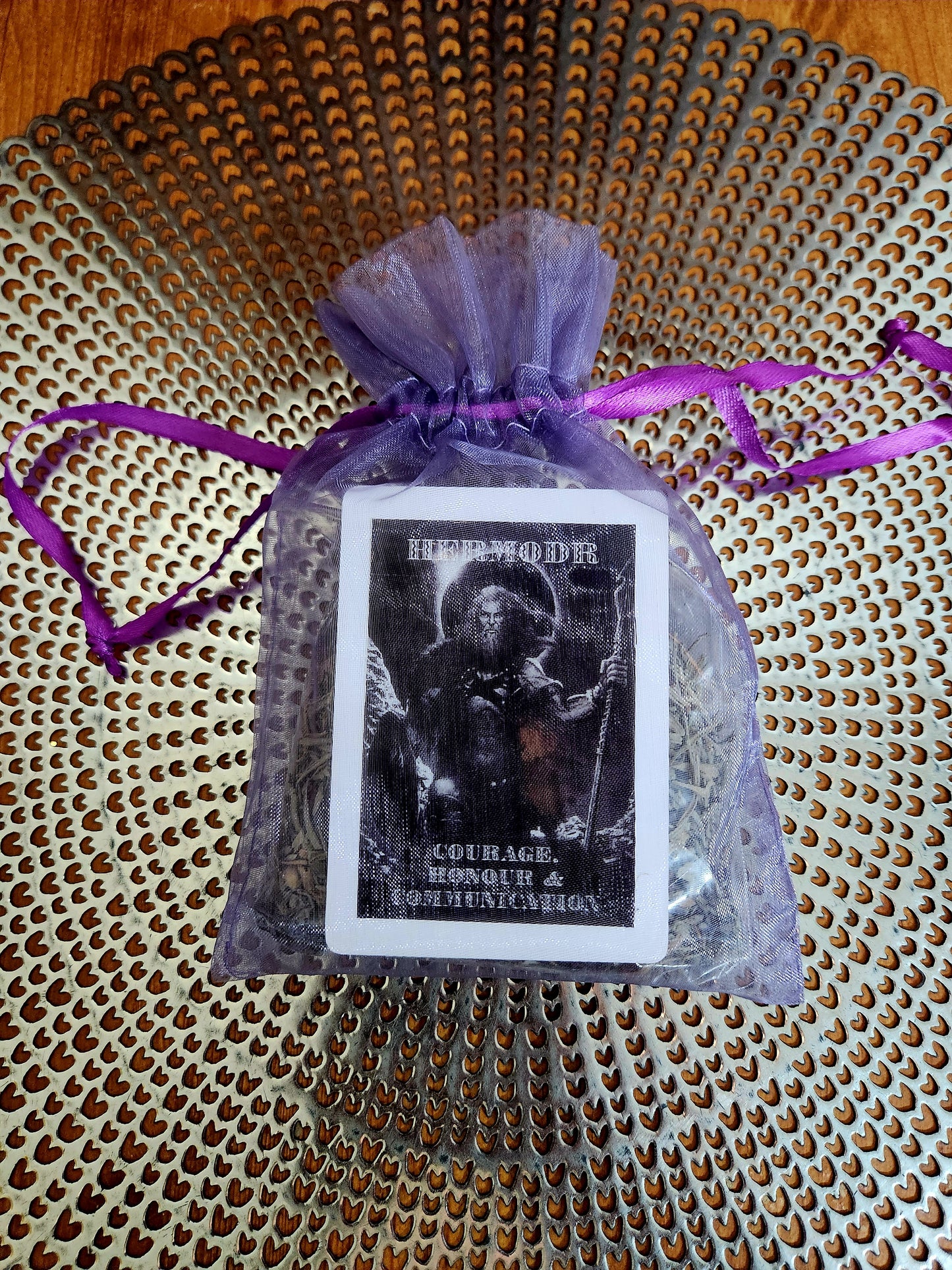 Courage, Honour & Communication Intentional Burning Herb