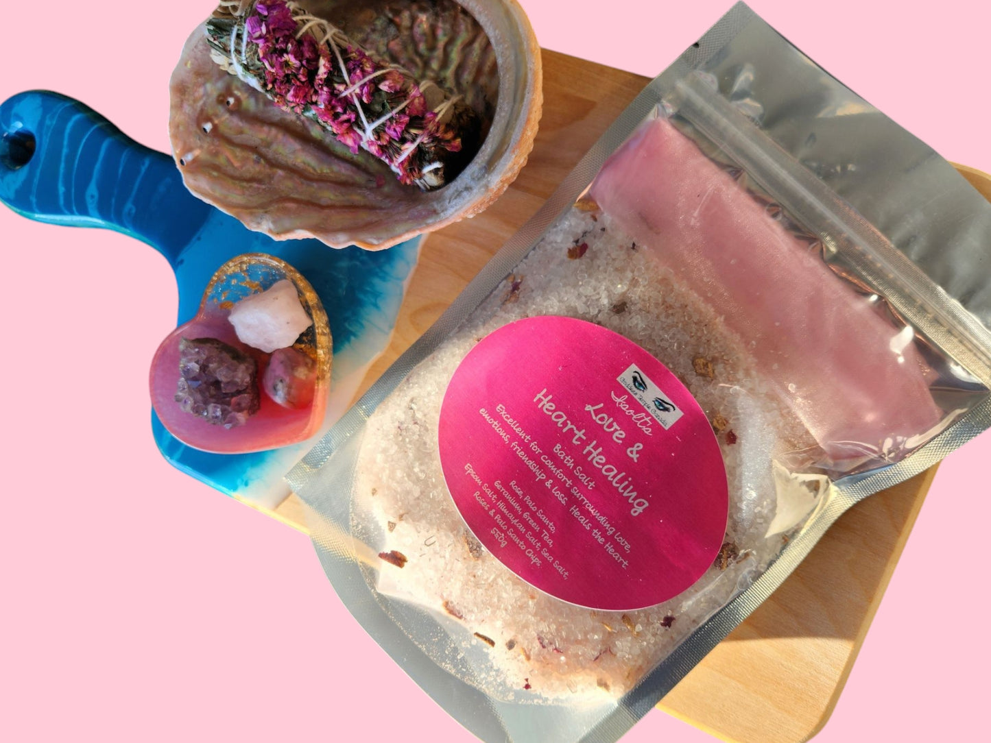 Love & Heart Healing Bath Salt