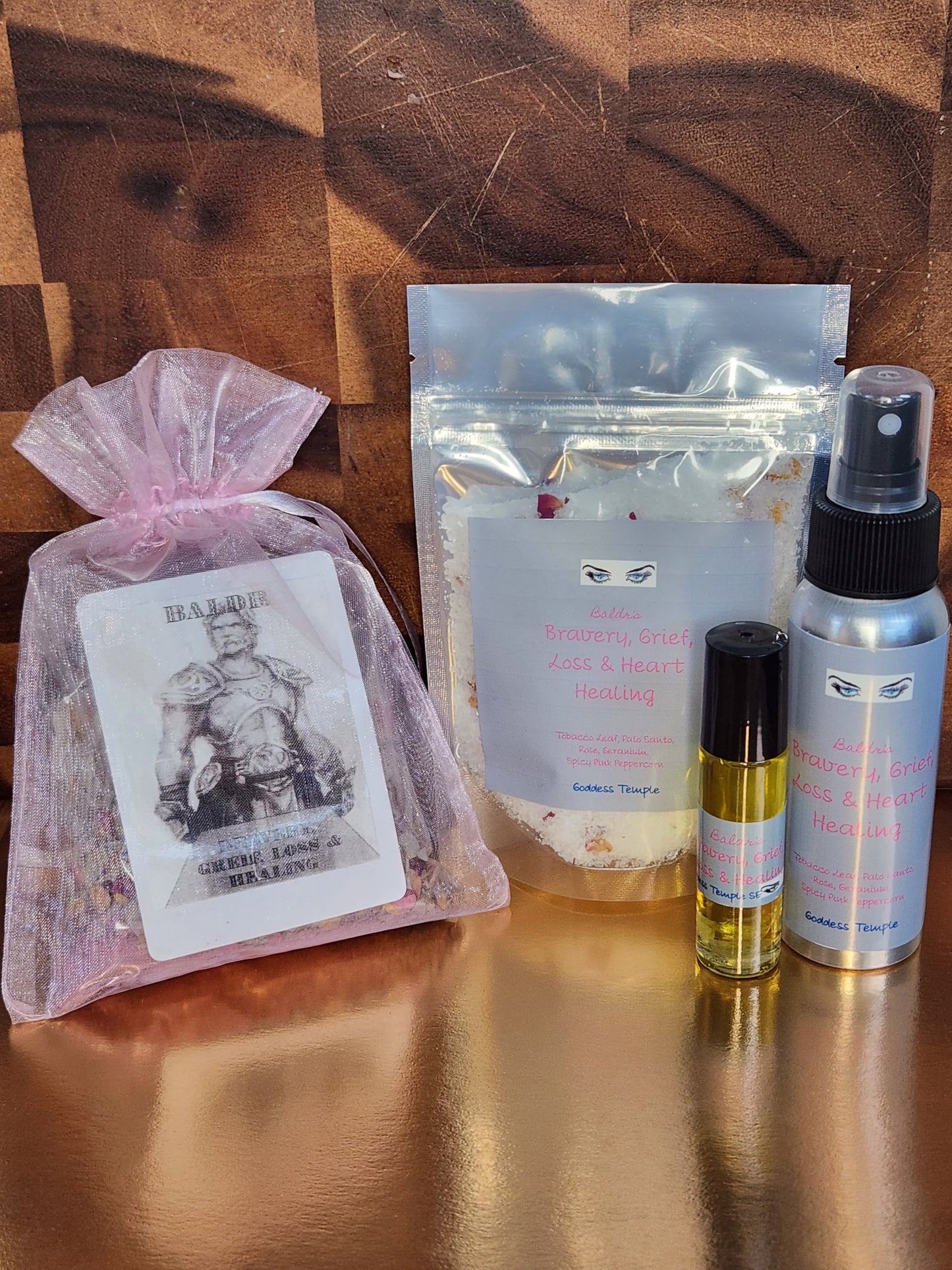 Bravery & Grief Healing SET